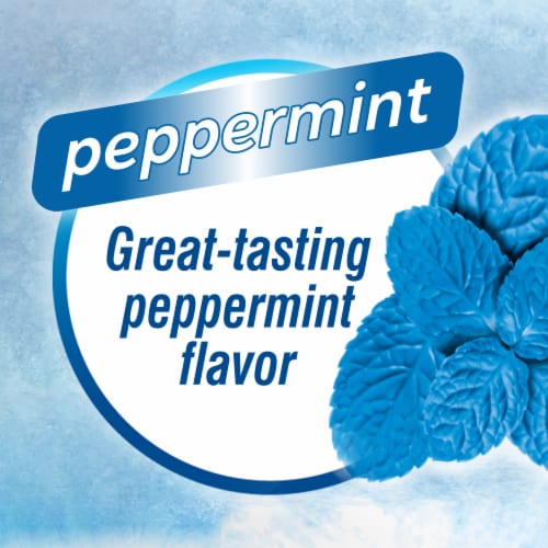 Alka-Seltzer Peppermint Extra Strength Heartburn Relief Gum Perspective: bottom