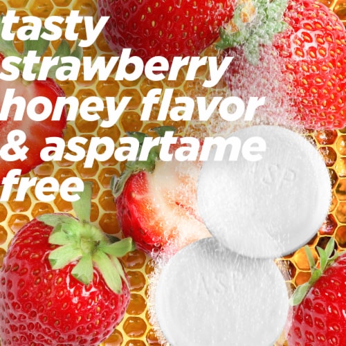Alka-Seltzer Plus® Strawberry Honey Cold and Flu Medicine Perspective: bottom
