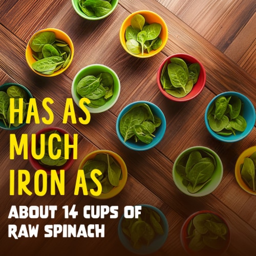 Flintstones Picky Kids + Iron Multivitamin Gummies Perspective: bottom