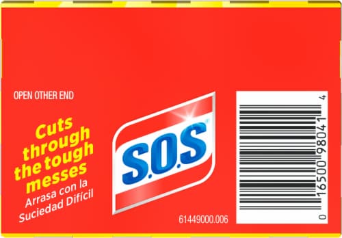 S.O.S Steel Wool Soap Pads Perspective: bottom