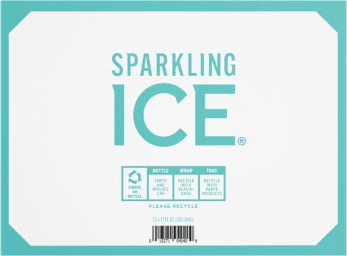 Sparkling Ice® Classic Lemonade Sparkling Water Bottles Perspective: bottom