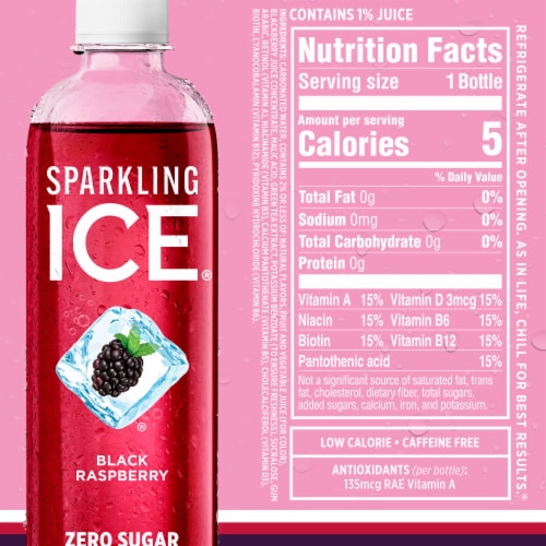 Sparkling Ice Zero Sugar Sparkling Water Variety Pack Perspective: bottom