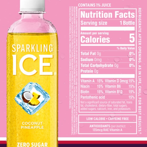 Sparkling Ice Pink Variety Pack Perspective: bottom