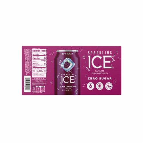 Sparkling Ice Black Raspberry Perspective: bottom