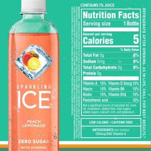 Sparkling Ice Lemonade Variety Pack Perspective: bottom