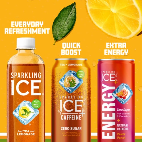 Sparkling Ice Zero Sugar Tea + Lemonade Water Perspective: bottom