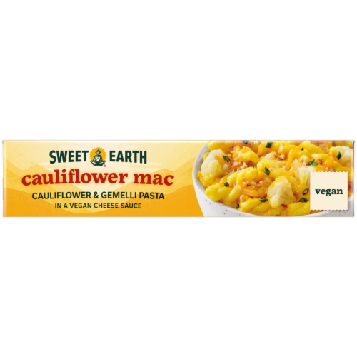 Sweet Earth Vegan Cauliflower Mac Frozen Meal Perspective: bottom