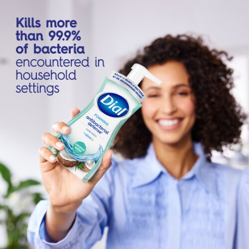 Dial® Foaming Hand Wash Coconut Water Scent Antibacterial Defense™ Perspective: bottom