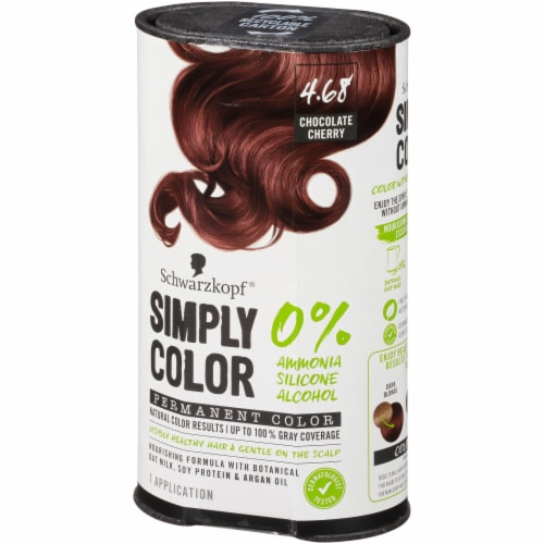 Schwarzkopf® Simply Color 4.68 Chocolate Cherry Hair Color Perspective: bottom