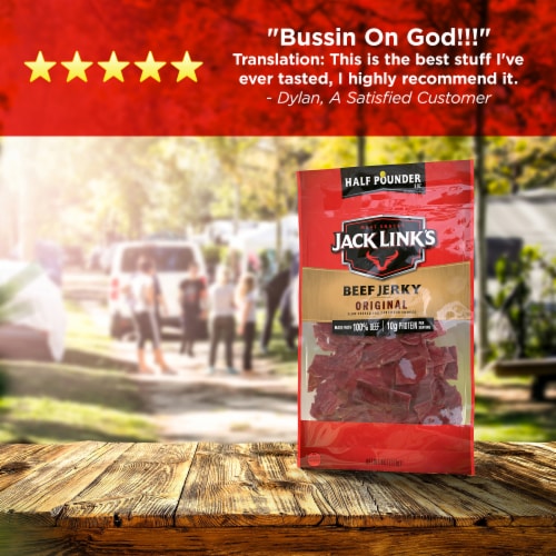 Jack Link's Original Beef Jerky Perspective: bottom
