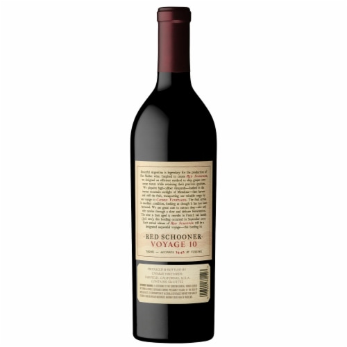 Red Schooner of the World Voyage 11 Malbec Argentina Wine Perspective: bottom