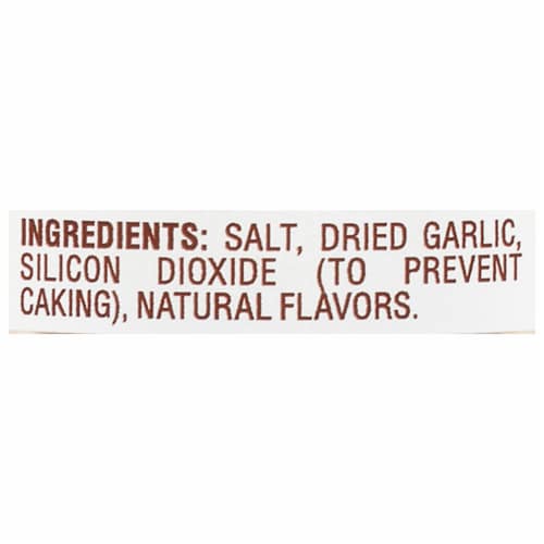 Spice Islands Garlic Salt Perspective: bottom