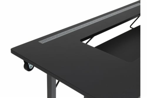 SewStation 201 Sewing Table by SewingRite, Black/Black Perspective: bottom