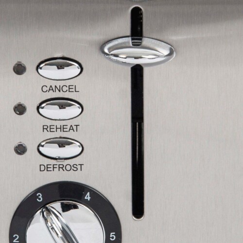 Haden Cotswold 4-Slice Wide Slot Toaster - Sage Green Perspective: bottom