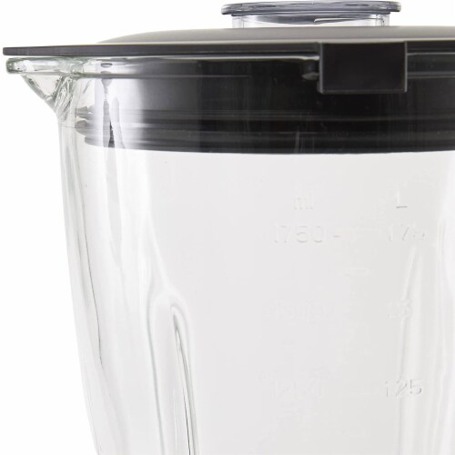 Haden Heritage Retro Style 56 Ounce 5 Speed Blender with Glass Jar, Black/Copper Perspective: bottom