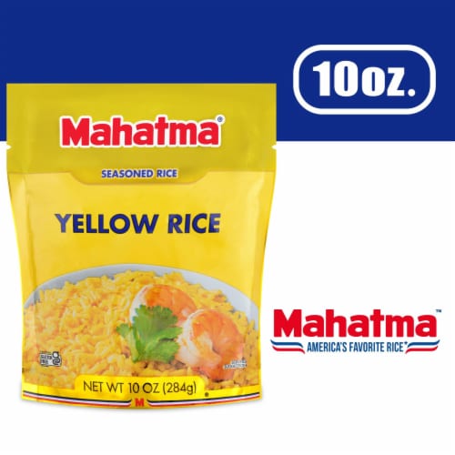 Mahatma Seasoned Yellow Rice Perspective: bottom