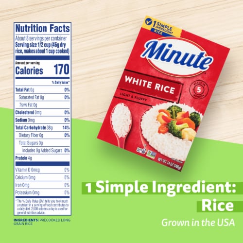 Minute® Gluten-Free Instant White Rice Perspective: bottom