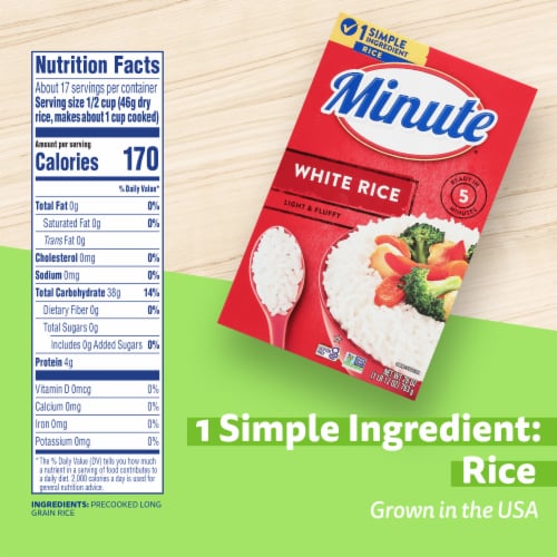 Minute® Gluten-Free Instant White Rice Perspective: bottom