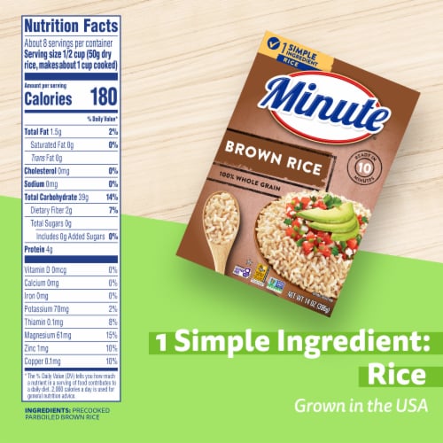 Minute® Gluten-Free Instant Brown Rice Perspective: bottom