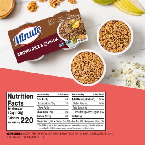 Minute® Gluten-Free Ready to Serve Brown Rice & Quinoa Perspective: bottom