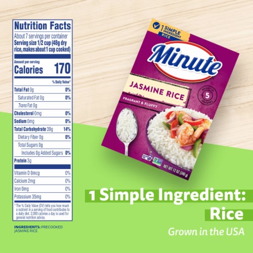 Minute® Fragrant & Fluffy Jasmine Rice Perspective: bottom