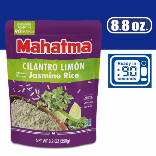 Mahatma Ready to Heat Cilantro Limón Jasmine Rice Perspective: bottom