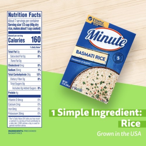 Minute Basmati Rice Perspective: bottom