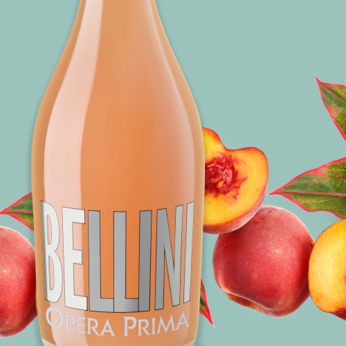 Opera Prima Bellini Sparkling Ready-to-Drink Cocktail Perspective: bottom