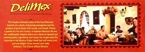 Delimex Beef Taquitos Frozen Appetizers 25 Count Perspective: bottom