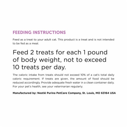 Purina Whisker Lickin's Crunchy Cat Treats Chicken and Seafood Flavors Perspective: bottom