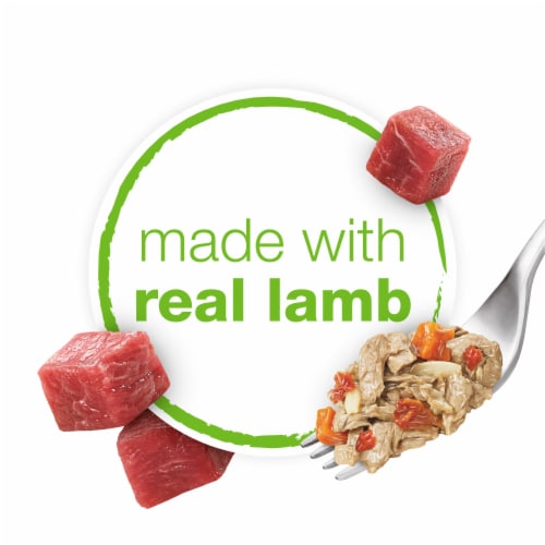 Beneful Chopped Blends with Lamb Brown Rice Carrots Tomatoes & Spinach Wet Dog Food Perspective: bottom