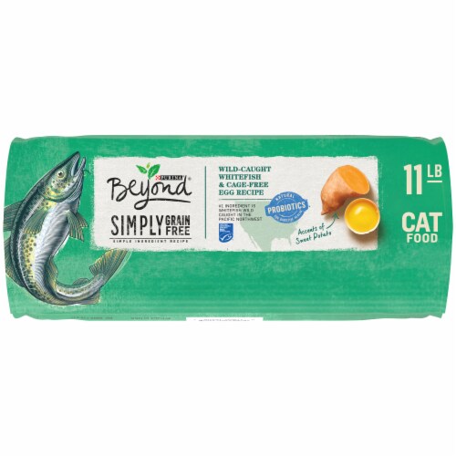 Beyond Grain Free Ocean Whitefish & Egg Recipe Adult Dry Cat Food Perspective: bottom