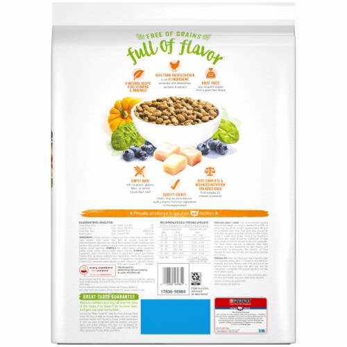 Purina® Beneful® Grain Free with Farm-Raised Chicken Natural Dry Dog Food Perspective: bottom