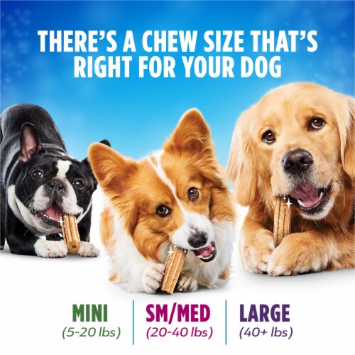 DentaLife® Daily Oral Care Small/Medium Dog Dental Chews Perspective: bottom