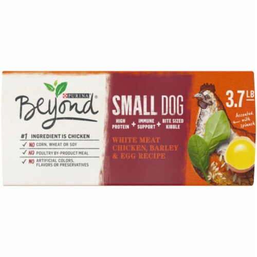 Beyond® White Meat Chicken Barley & Egg Recipe Natural Dry Small Dog Food Perspective: bottom