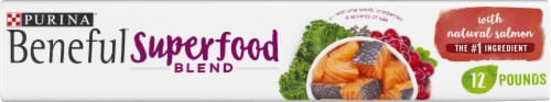 Purina® Beneful® Superfood Blend Salmon Dry Dog Food Perspective: bottom
