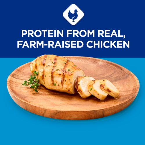 Purina Cat Chow Complete Dry Cat Food Real Chicken Perspective: bottom