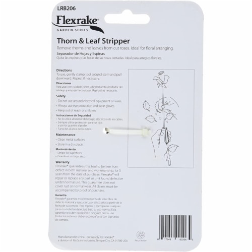 Flexrake Garden Series Thorn & Leaf Stripper Perspective: bottom