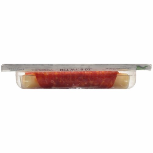 Fiorucci 100% Natural Uncured Pepperoni Panino Wrapped Mozzarella Cheese Perspective: bottom