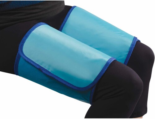 Air Compression Large Leg Wraps - XLARGE - Fits Thighs Up to  33 Perspective: bottom