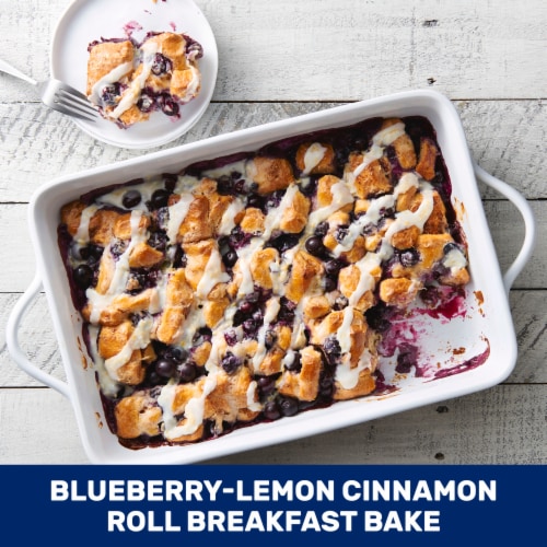 Pillsbury Grands! Flaky Cinnabon Cinnamon Rolls with Cream Cheese Icing Perspective: bottom