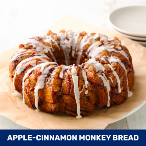 Pillsbury Flaky Grands Cinnamon Rolls with Cinnabon Cinnamon and Original Icing Perspective: bottom