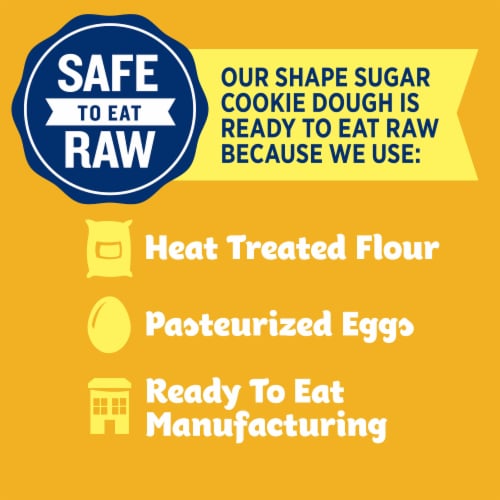Pillsbury™ Ready To Bake™ Turkey Shape™ Sugar Cookie Dough Perspective: bottom