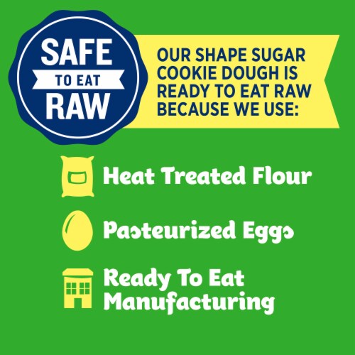 Pillsbury™ Ready to Bake™ Elf Shape™ Sugar Cookie Dough Perspective: bottom