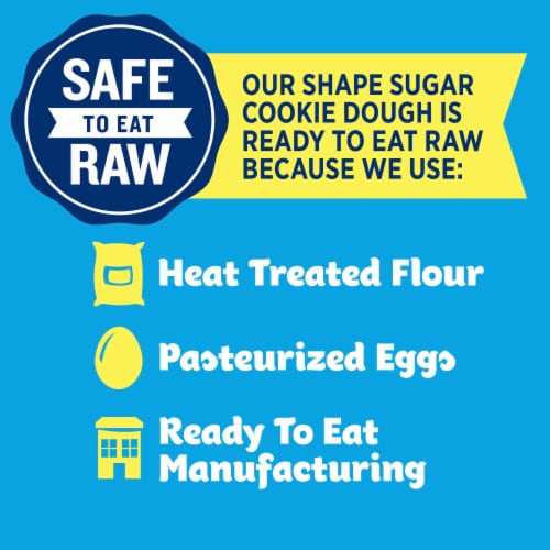 Pillsbury™ Ready to Bake™ Bunny Shape™ Sugar Cookie Dough Perspective: bottom