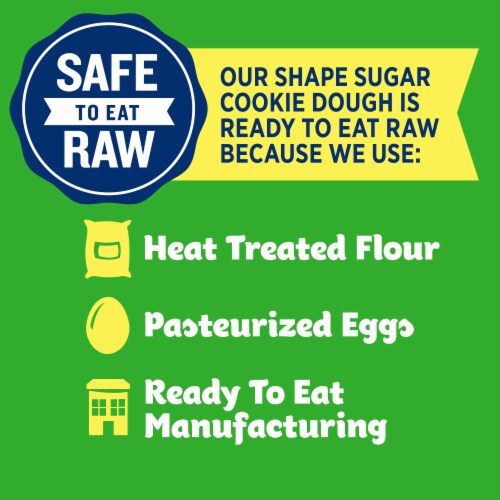 Pillsbury™ Ready To Bake™ Chick Shape™ Sugar Cookie Dough Perspective: bottom