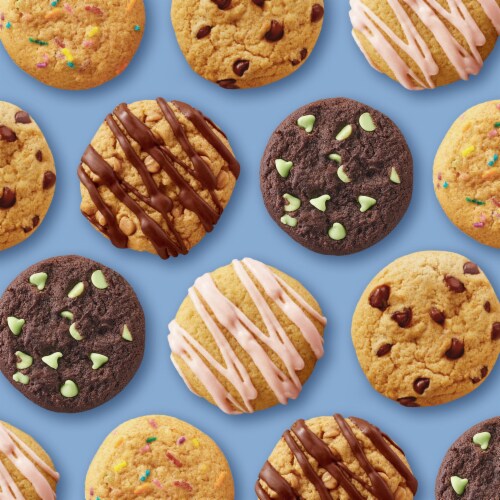 Pillsbury Soft Baked Drizzle Sugar Cookies Perspective: bottom