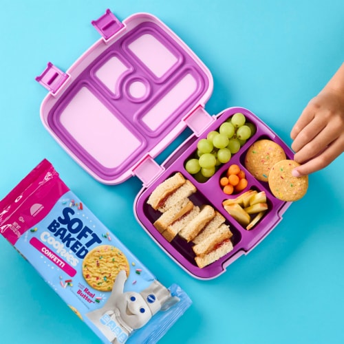 Pillsbury Soft Baked Confetti Cookies Perspective: bottom
