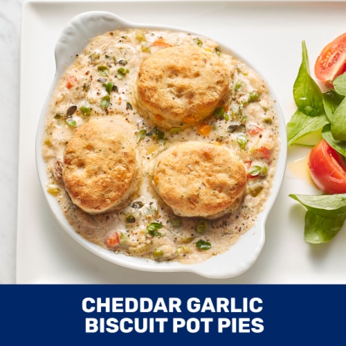 Pillsbury Garlic Cheddar Frozen Biscuits Perspective: bottom
