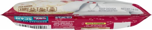 Pillsbury Candy Cane Cookie Dough Perspective: bottom